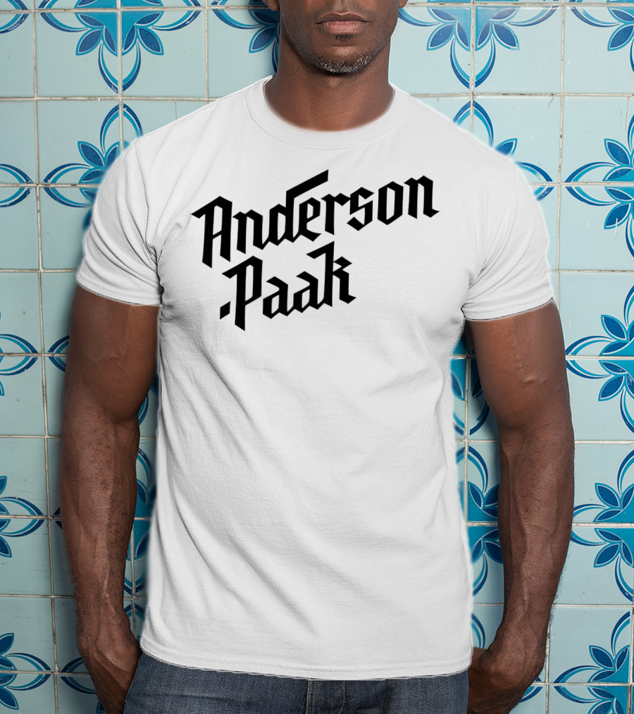 Anderson .Paak Vintage Typography T-Shirt