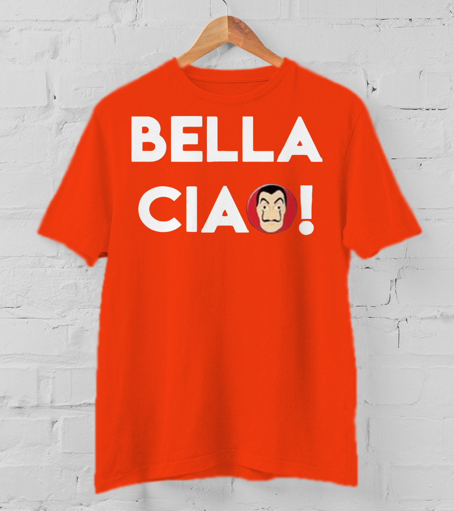 BELLA CIAO Money Heist Mask T-Shirt