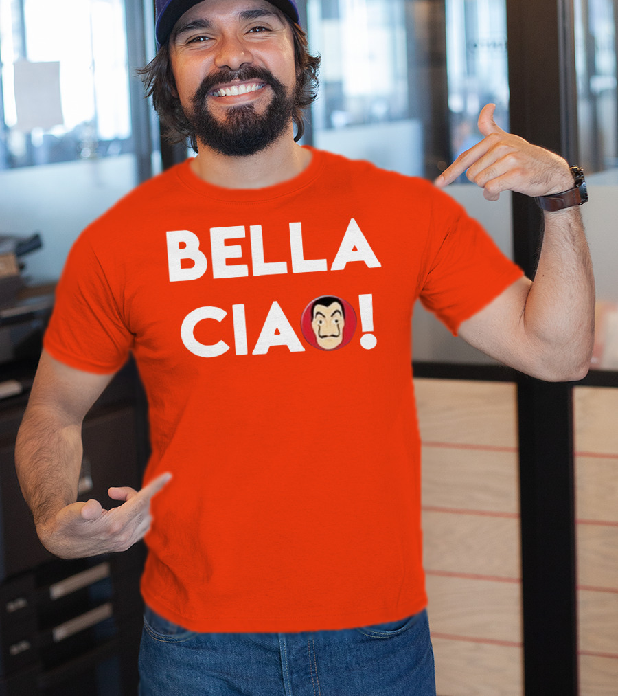 BELLA CIAO Money Heist Mask T-Shirt