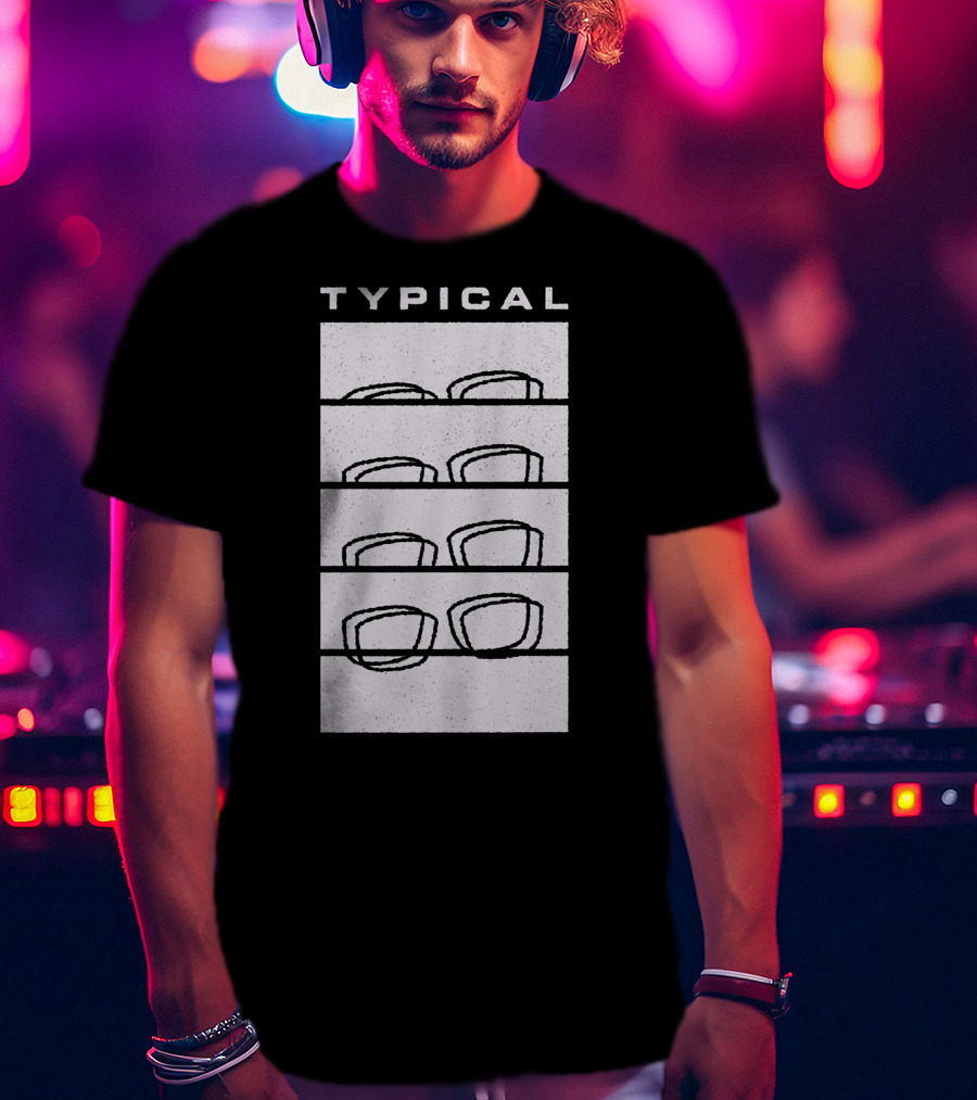 TYPICAL Gamer Merchandise Meme Panel T-Shirt