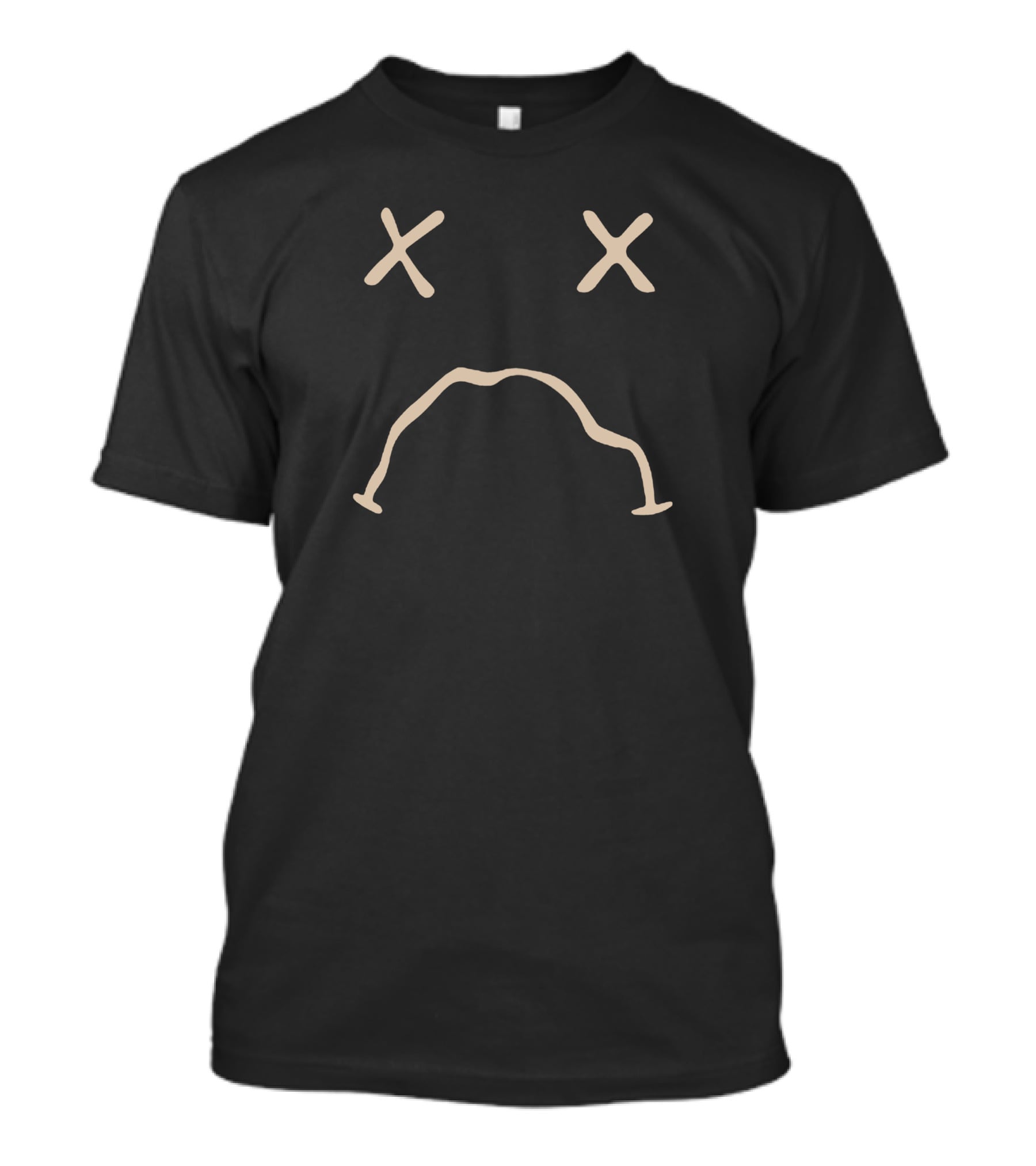 Bars And Melody Merch Sad Face T-Shirt
