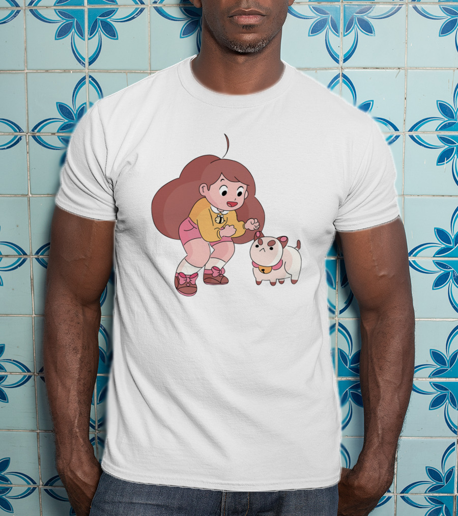 Bee And PuppyCat Cartoon Characters Playful Moment T-Shirt