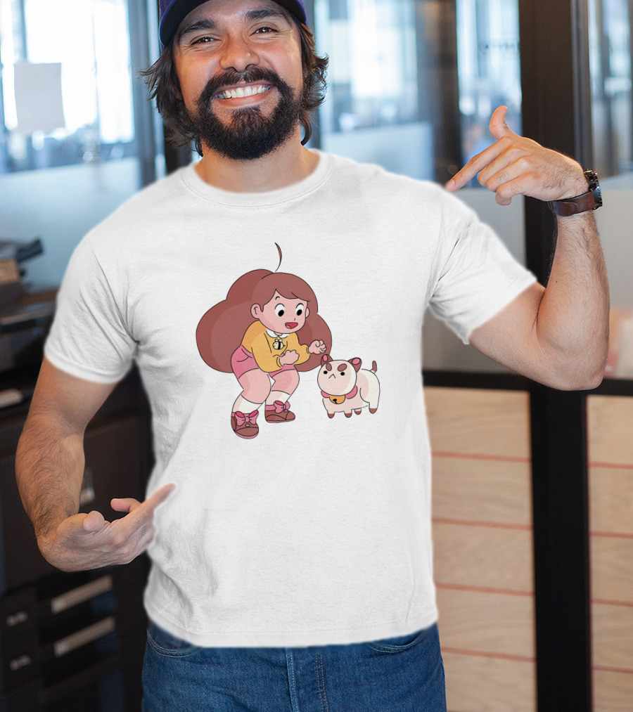 Bee And PuppyCat Cartoon Characters Playful Moment T-Shirt