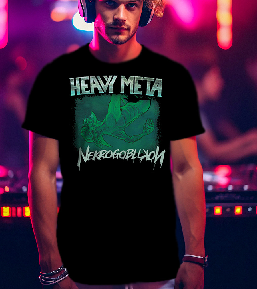 HEAVY META NEKROGOBLIKON Goblin T-Shirt