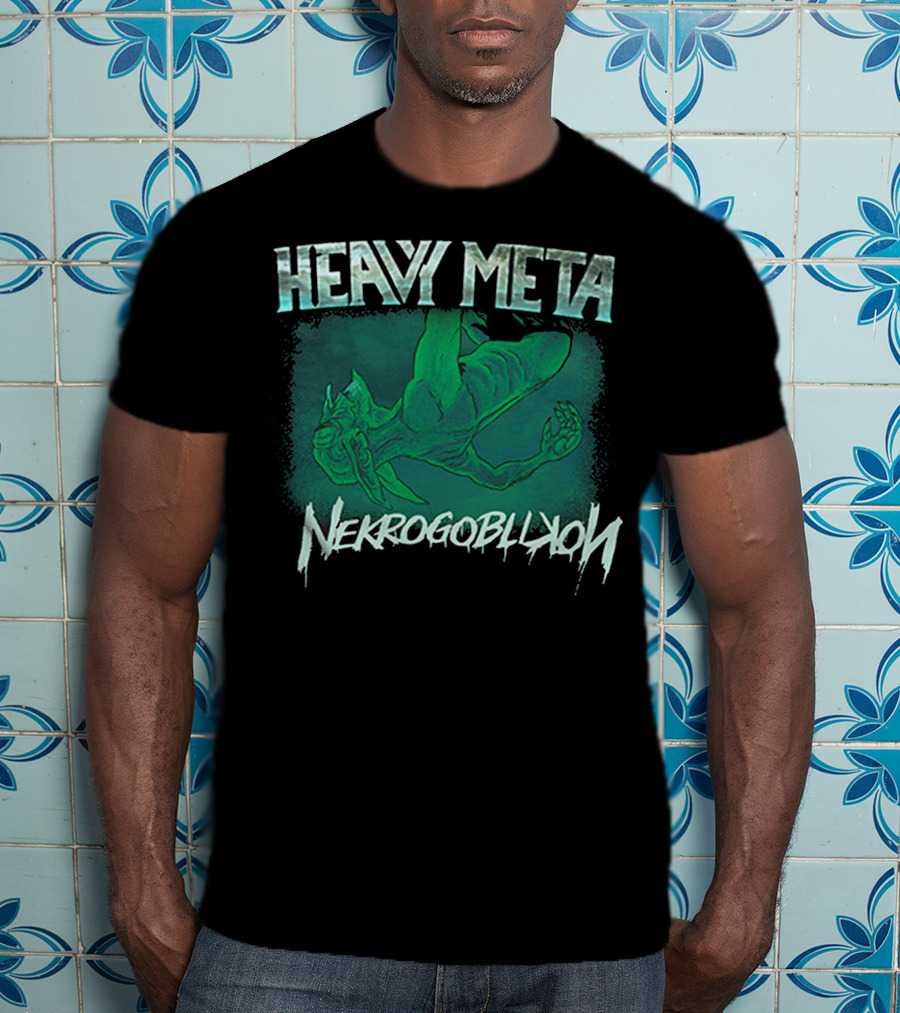 HEAVY META NEKROGOBLIKON Goblin T-Shirt