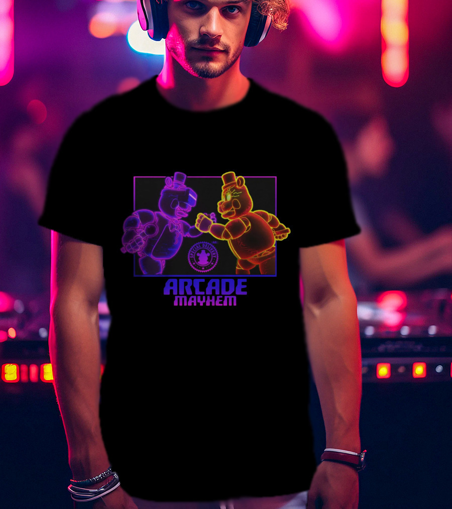 Arcade Mayhem Five Nights At Freddy's AR Special Delivery T-Shirt