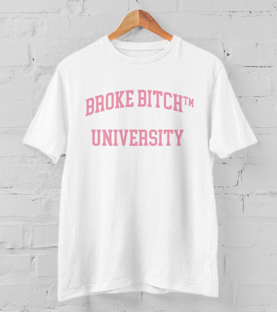 Broke Bitch University Amber Scholl Merch T-Shirt