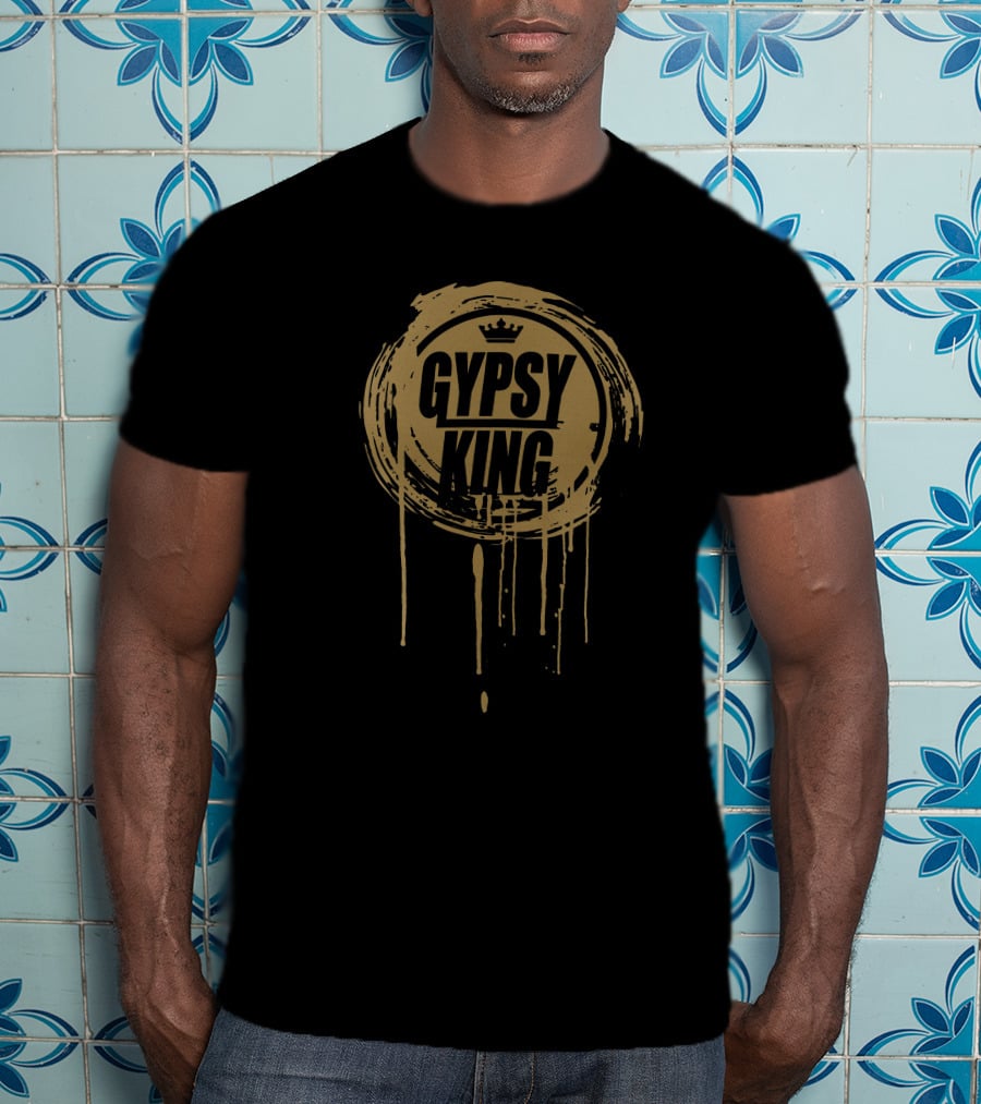 Gypsy King Crown Emblem Tyson Fury Merch T-Shirt