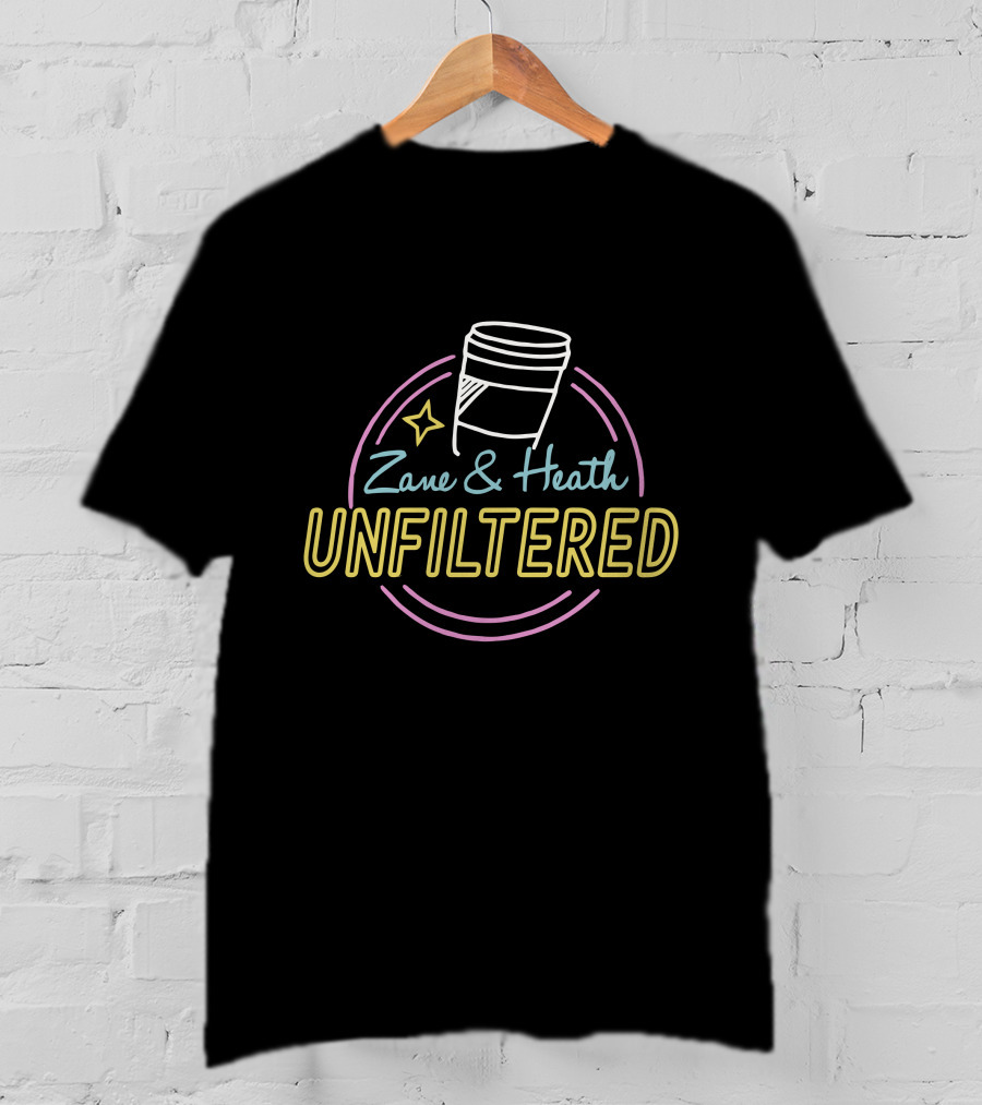 Zane And Heath Unfiltered Neon Coffee Cup T-Shirt