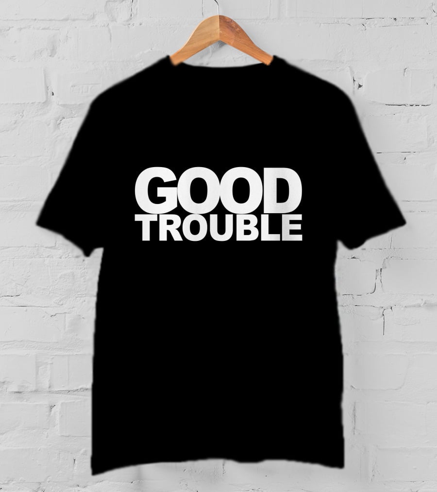 Face Masks John Lewis Good Trouble Iconic T-Shirt