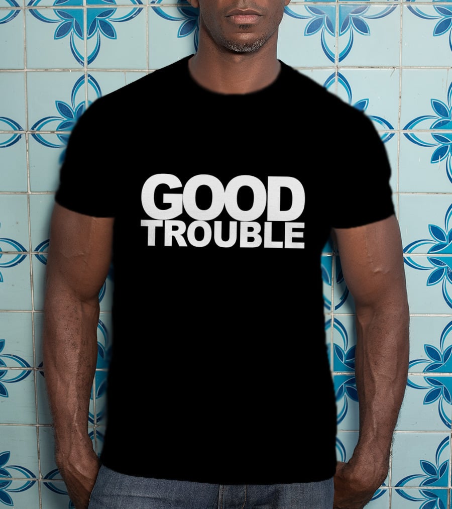 Face Masks John Lewis Good Trouble Iconic T-Shirt