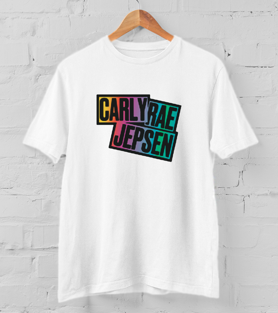 Carly Rae Jepsen Rainbow Merch T-Shirt