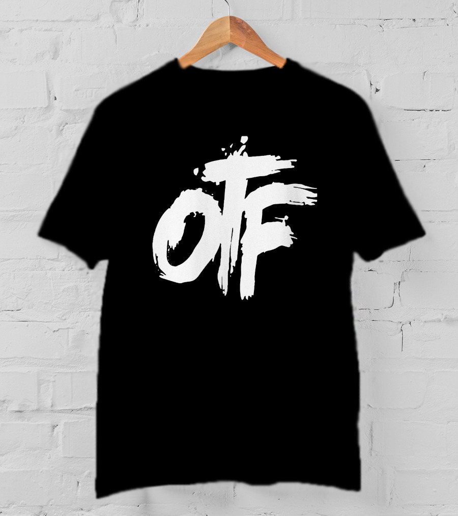 Lil Durk Merch OTF White Logo T-Shirt