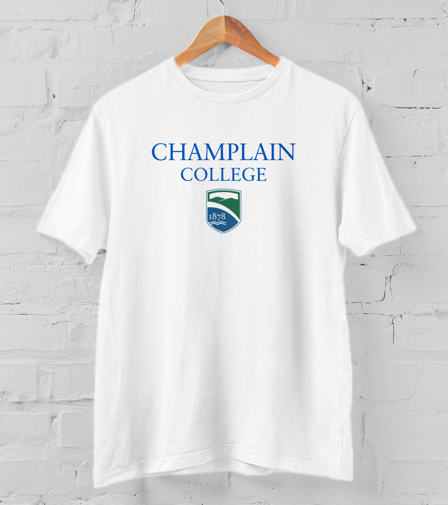 Champlain College 1878 Shield Logo Champlaincollegestore T-Shirt