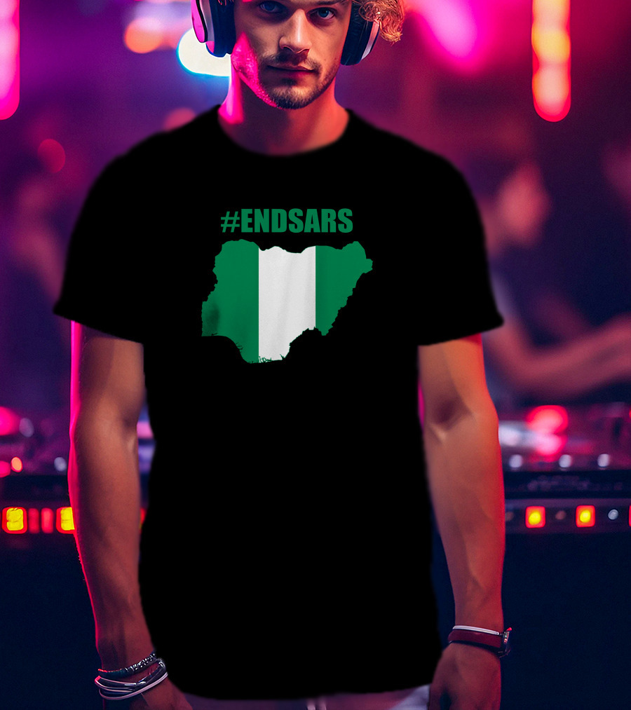 Hamilton End Bad Governance In Nigeria #ENDSARS T-Shirt
