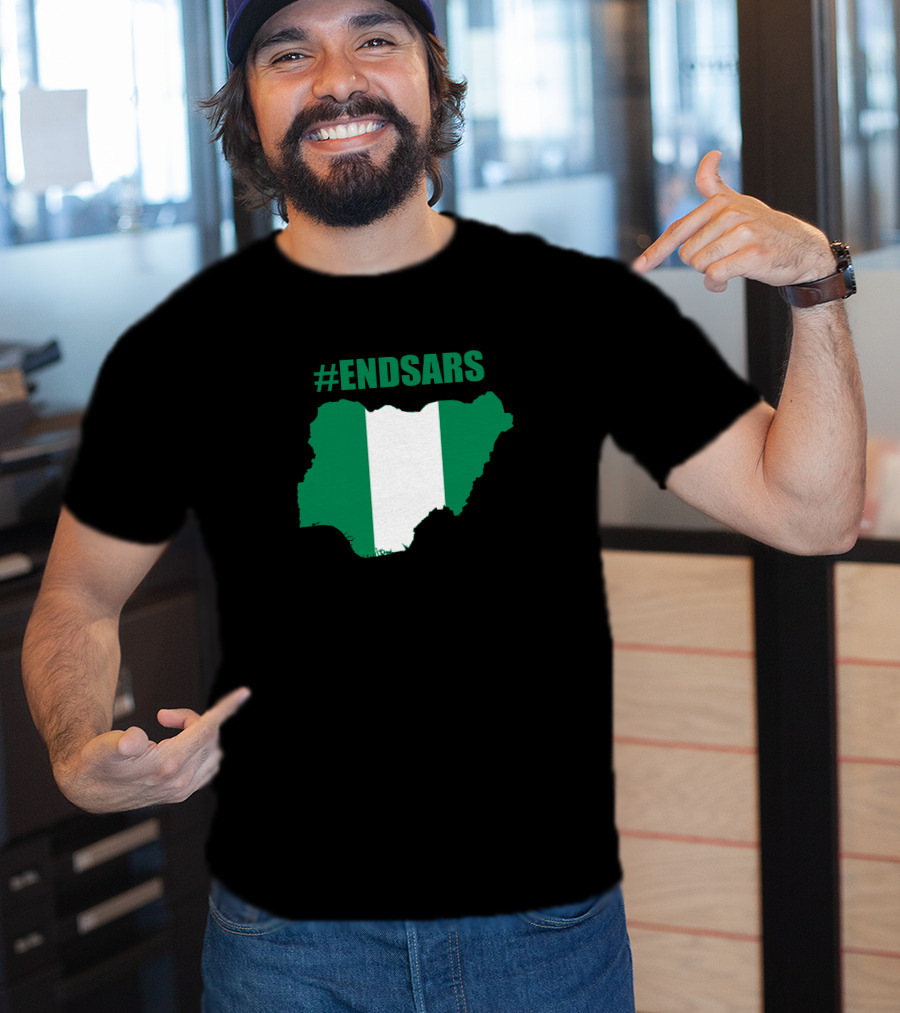 Hamilton End Bad Governance In Nigeria #ENDSARS T-Shirt