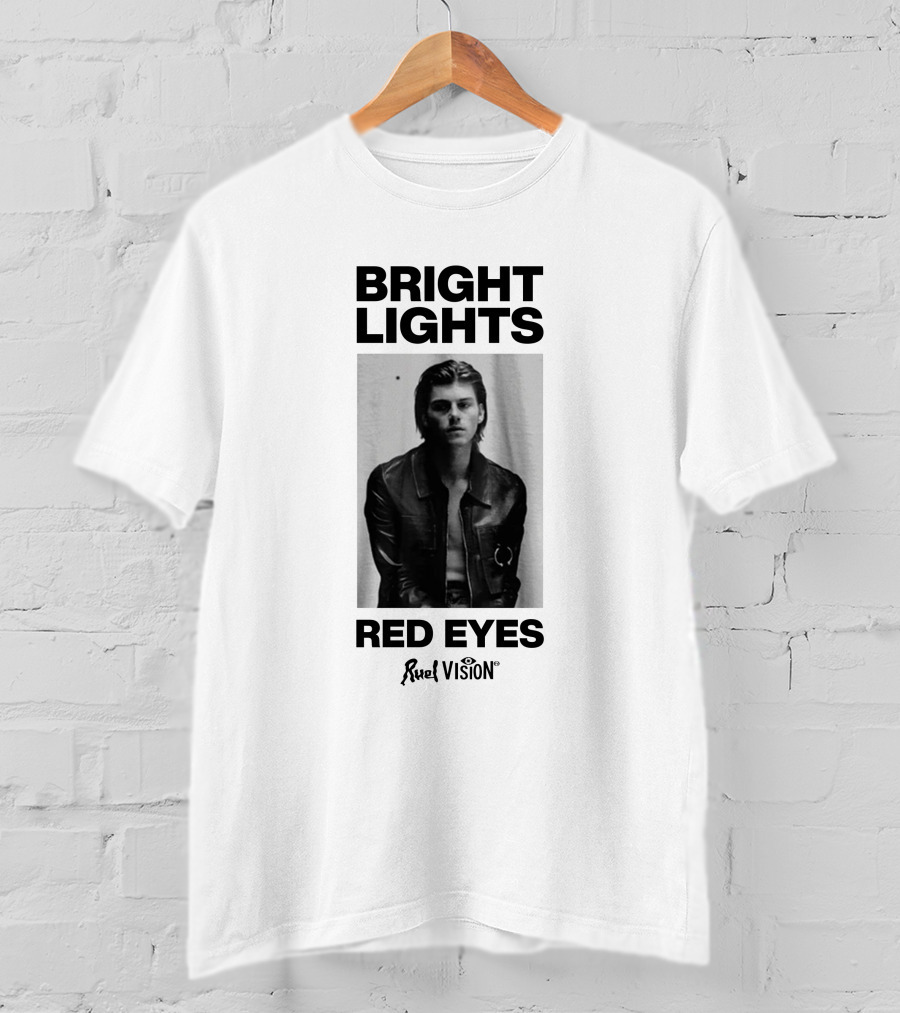 Bright Lights Red Eyes Ruel Vision T-Shirt