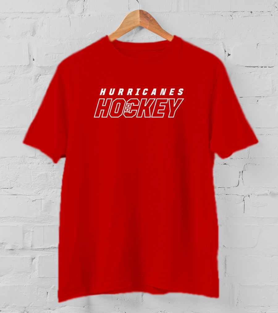 Hurricanes Hockey Red Team Spirit T-Shirt