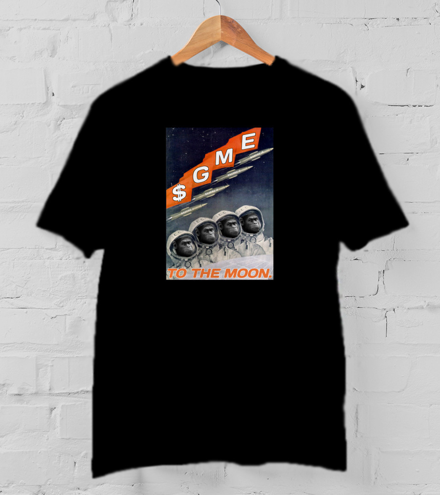 GME Cosmonauts To The Moon T-Shirt