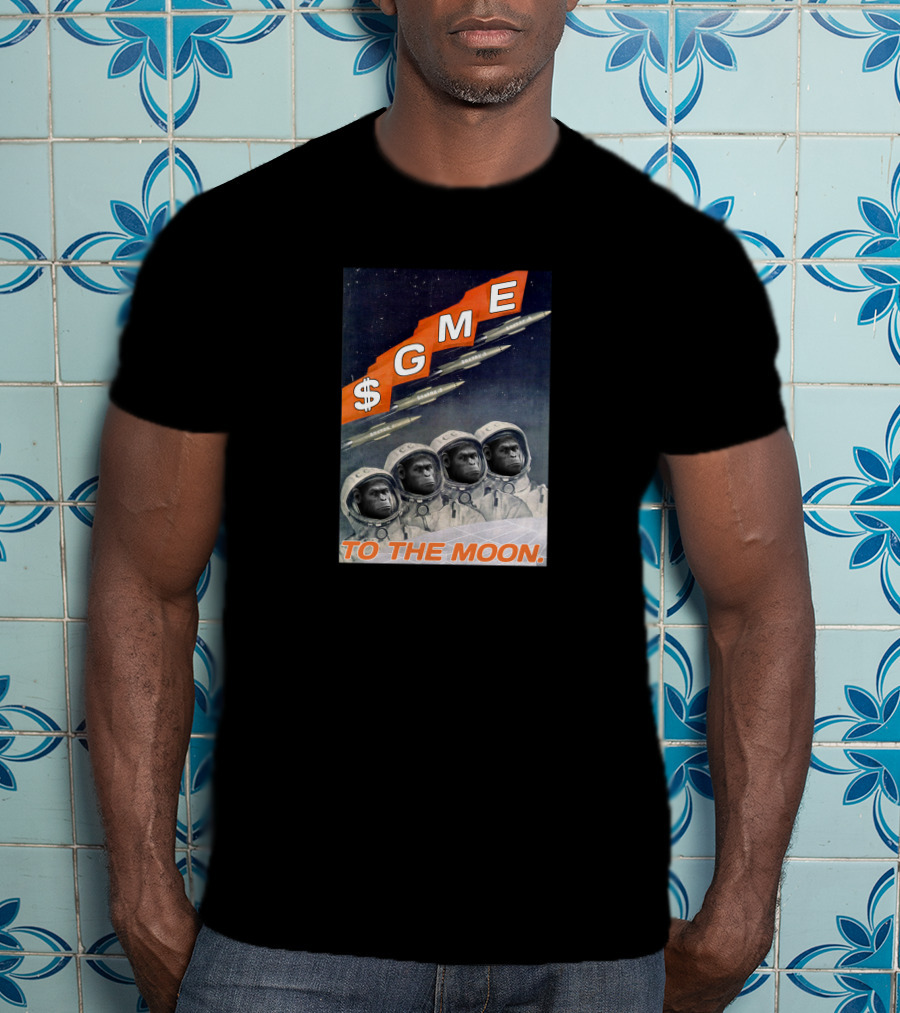 GME Cosmonauts To The Moon T-Shirt