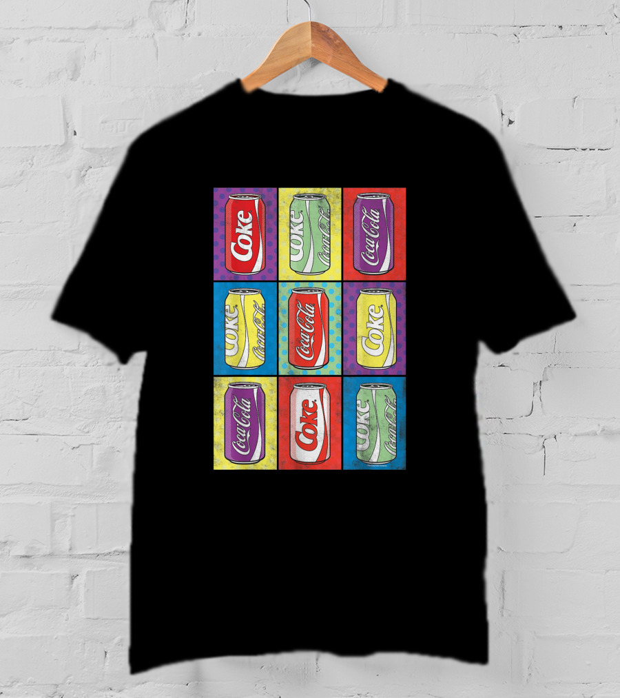 Coke Coca Cola Cans Retro Pop T-Shirt