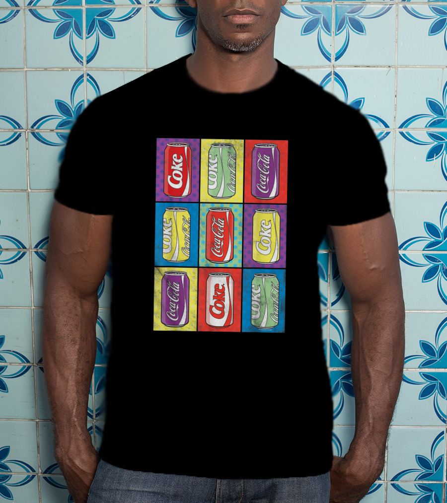 Coke Coca Cola Cans Retro Pop T-Shirt