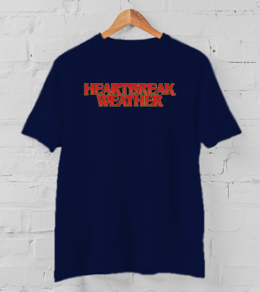 Heartbreak Weather Navy T-Shirt