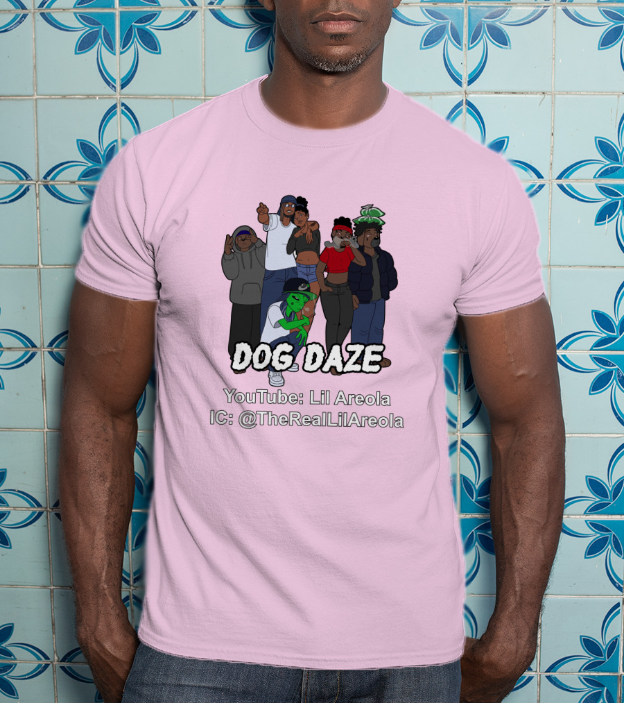 Dog Daze YouTube Lil Areola IC @TheRealLilAreola T-Shirt