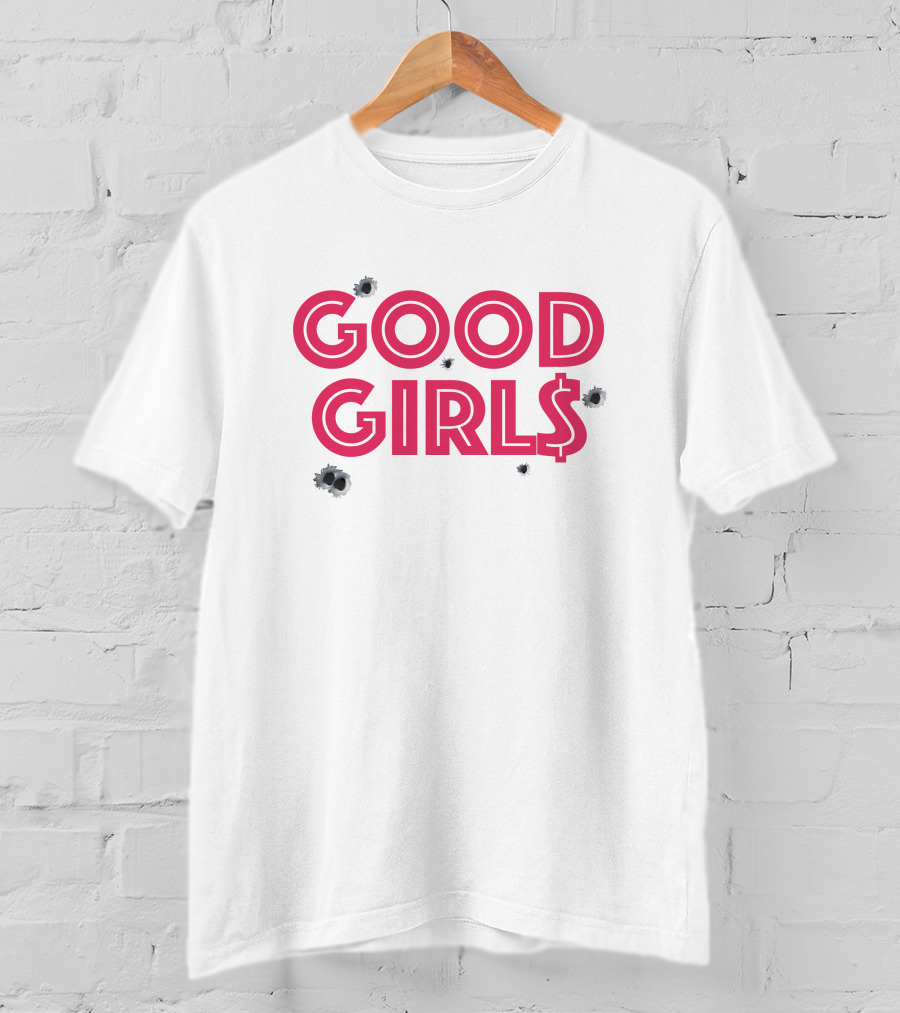 GOOD GIRL$ Christina Bullet Holes T-Shirt