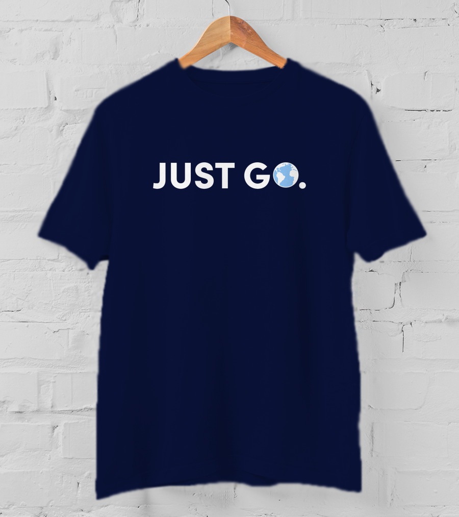 Drew Binsky Shop Just Go Travel Globe T-Shirt