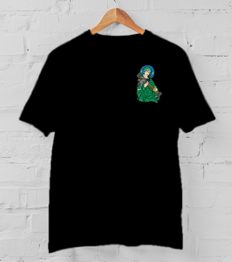 WillRuckforBeer Saint Javelin Rocket T-Shirt