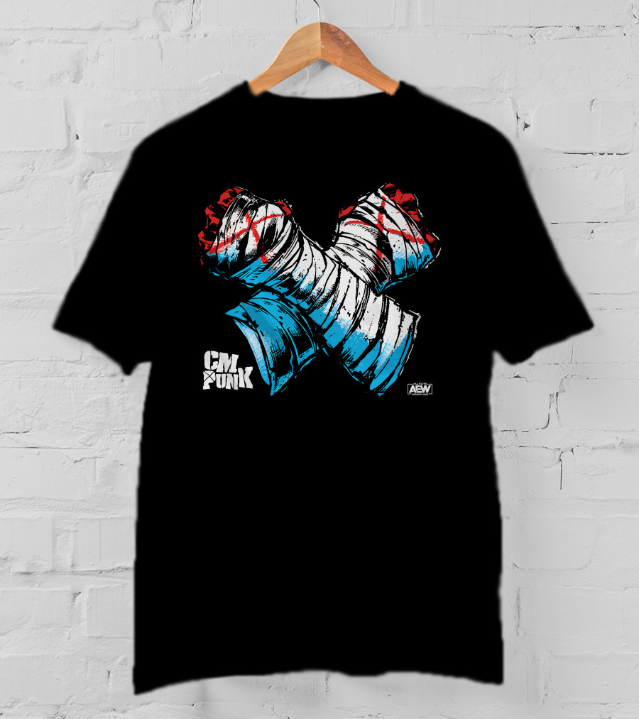 CM Punk Anthem AEW Melissa CMPunk T-Shirt
