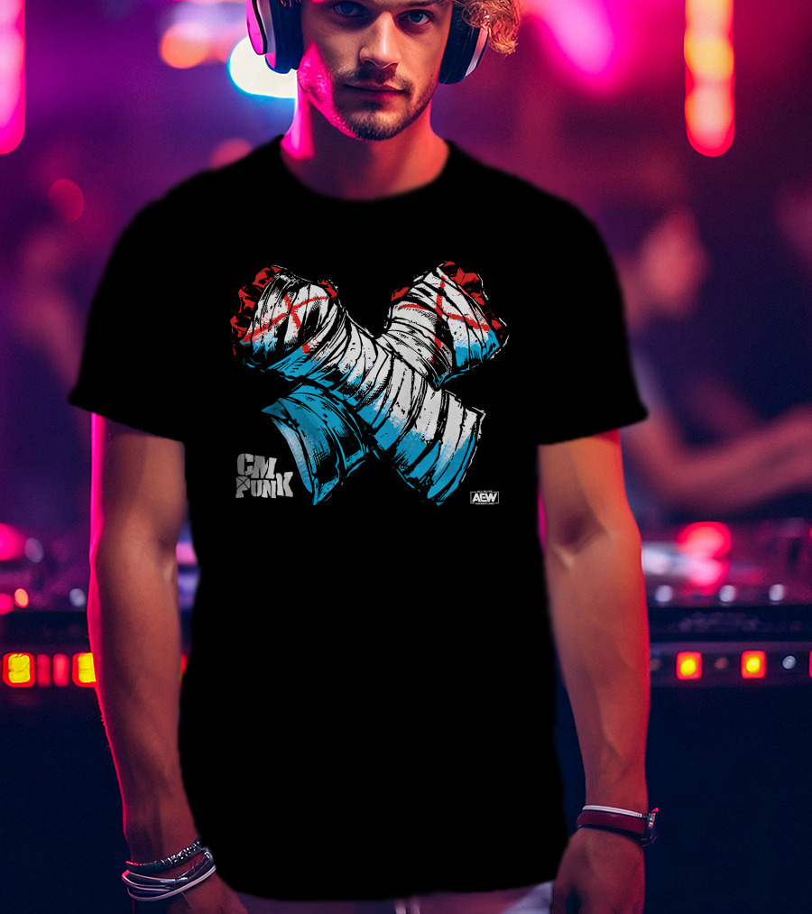 CM Punk Anthem AEW Melissa CMPunk T-Shirt
