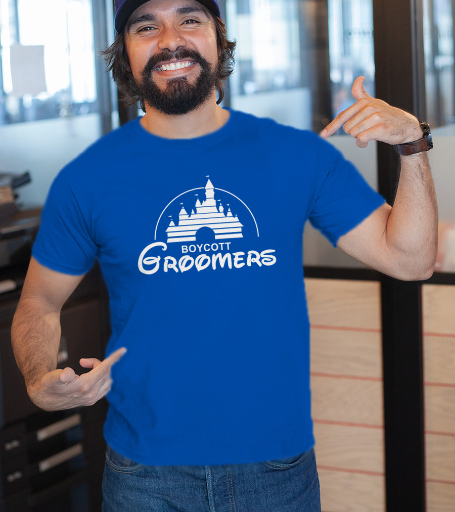 Bring Ammo Boycott Groomers Parody Jack Posobiec Castle T-Shirt