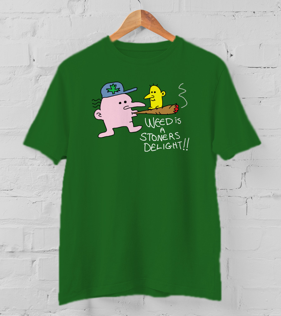 The Average Joey Weed Is A Stoners Delight Weed Is A Stoners Delight T-Shirt