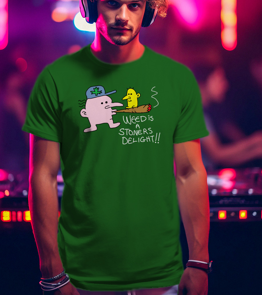 The Average Joey Weed Is A Stoners Delight Weed Is A Stoners Delight T-Shirt