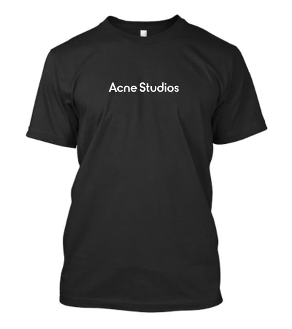 Acne Studios Reverse Logo Black T-Shirt