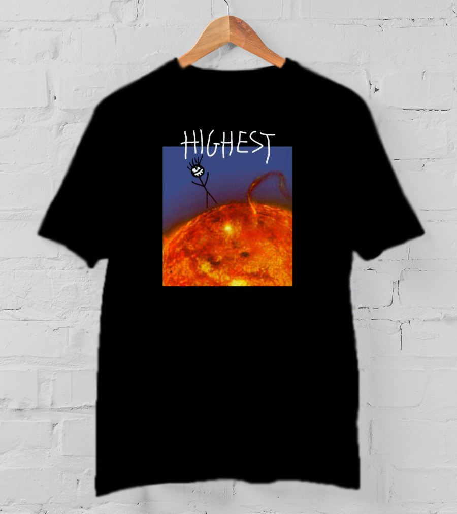 Travis Scott Highest Sun Stick Figure T-Shirt