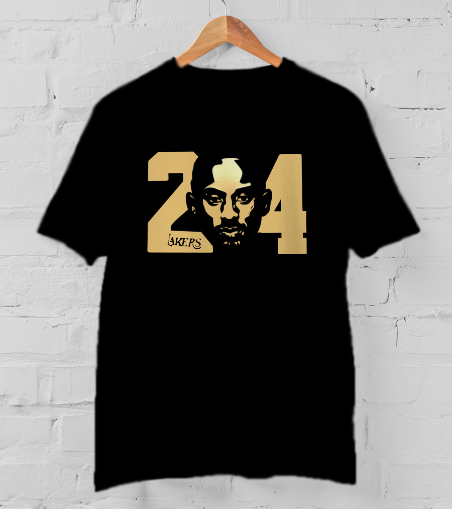 24 Lakers Iconic Gold T-Shirt