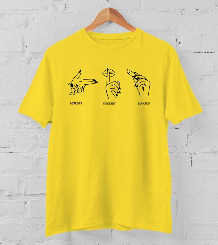 Mmm Murder Mystery Makeup T-Shirt