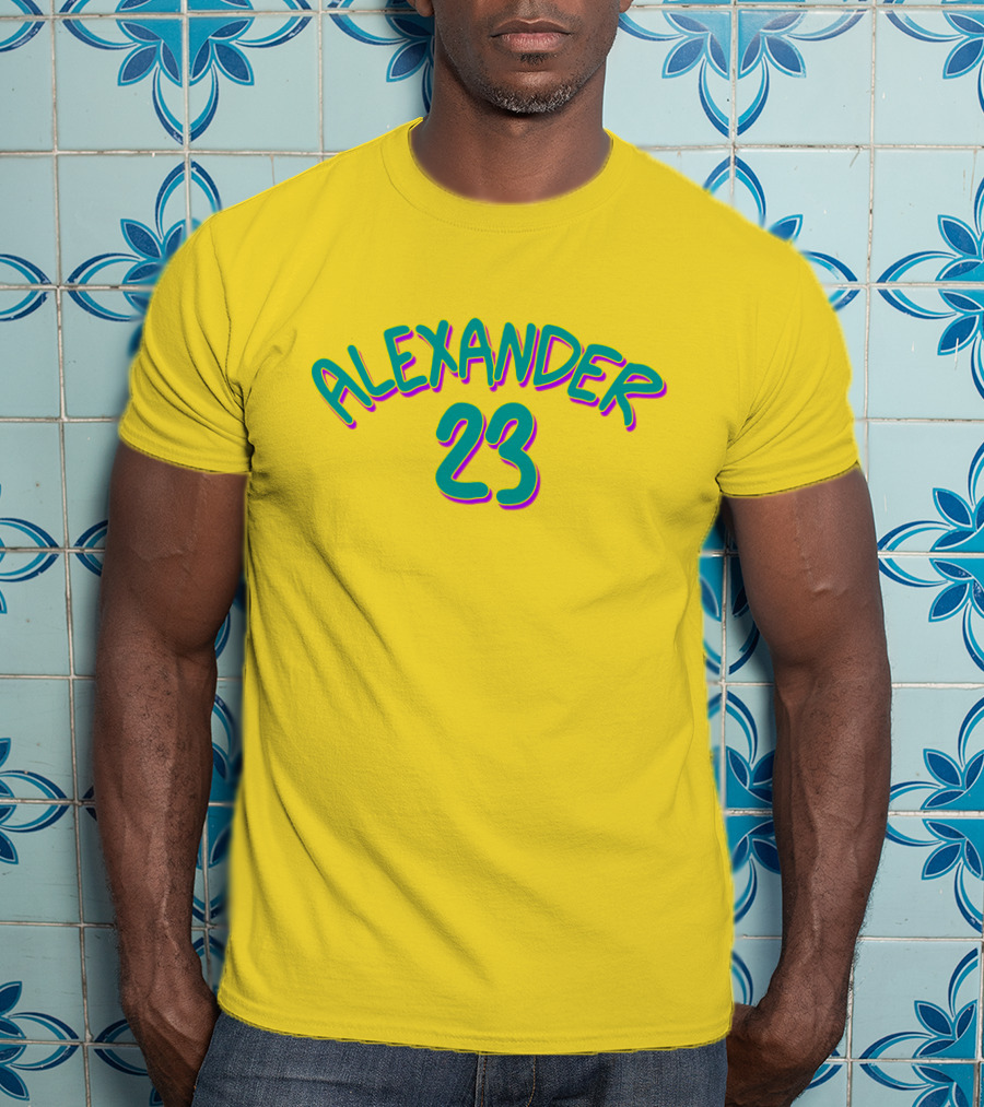 Alexander 23 Merch Spring Yellow T-Shirt