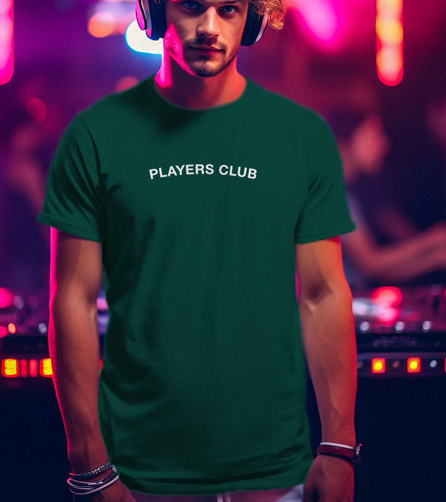 Players Club Green Joeiaco Simple T-Shirt