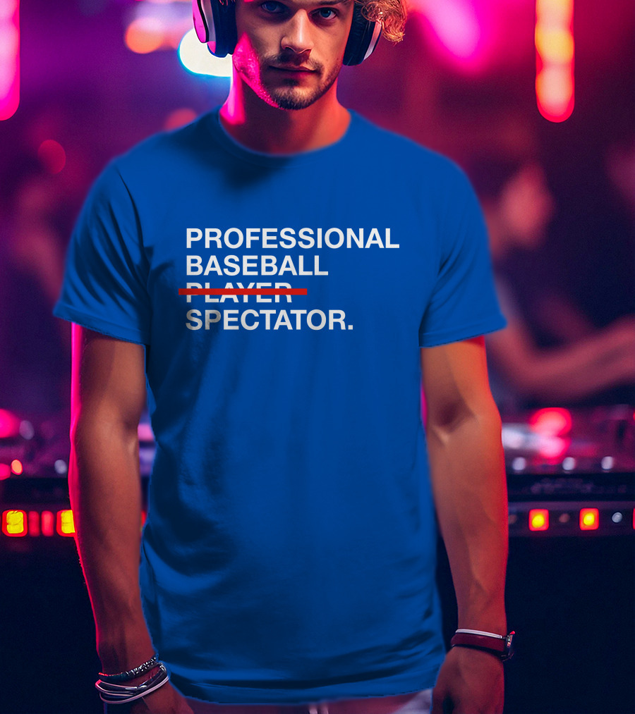 PROFESSIONAL BASEBALL SPECTATOR T-Shirt