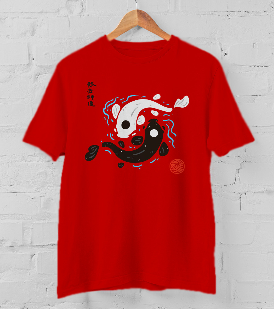 Yin Yang Koi Fish Thomas Sanders Asian Inspired T-Shirt