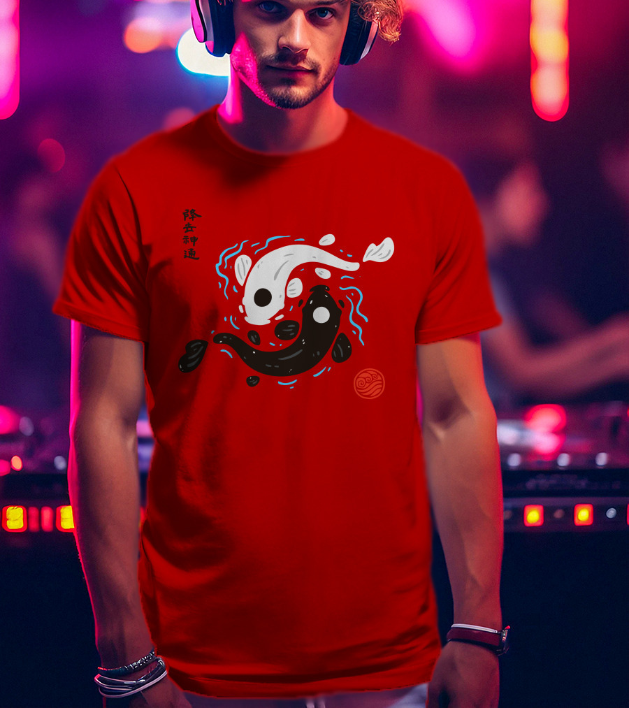 Yin Yang Koi Fish Thomas Sanders Asian Inspired T-Shirt