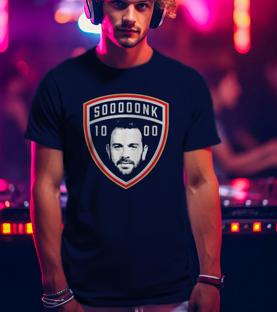 Sonk 1000 Florida Panthers Sooooonk 10 00 Crest T-Shirt