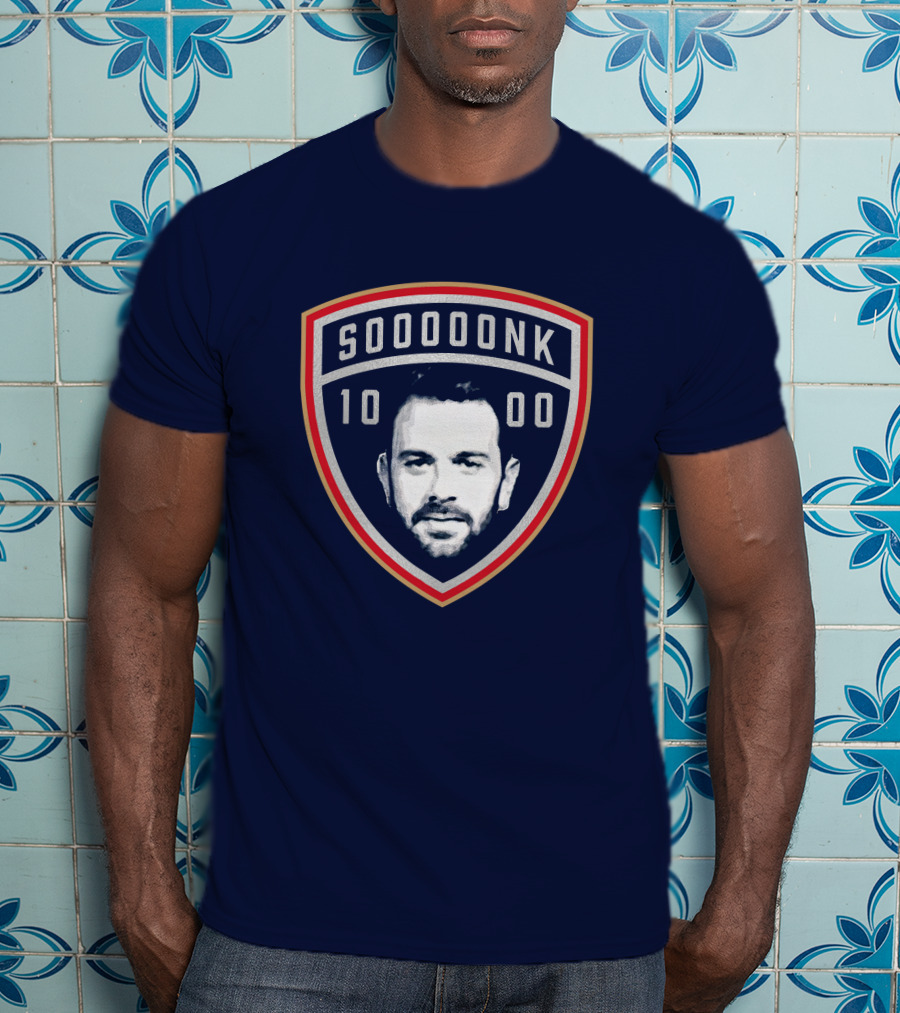 Sonk 1000 Florida Panthers Sooooonk 10 00 Crest T-Shirt