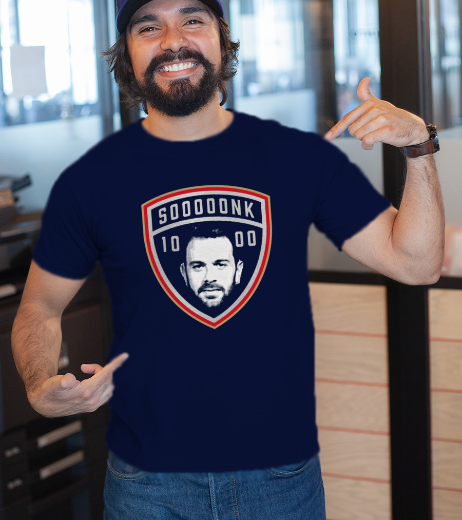 Sonk 1000 Florida Panthers Sooooonk 10 00 Crest T-Shirt