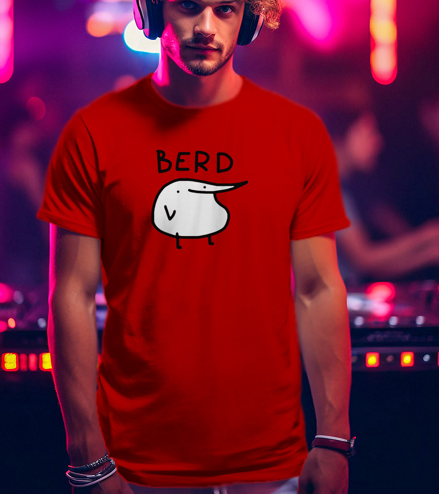 Berd Meme Cartoon Character T-Shirt