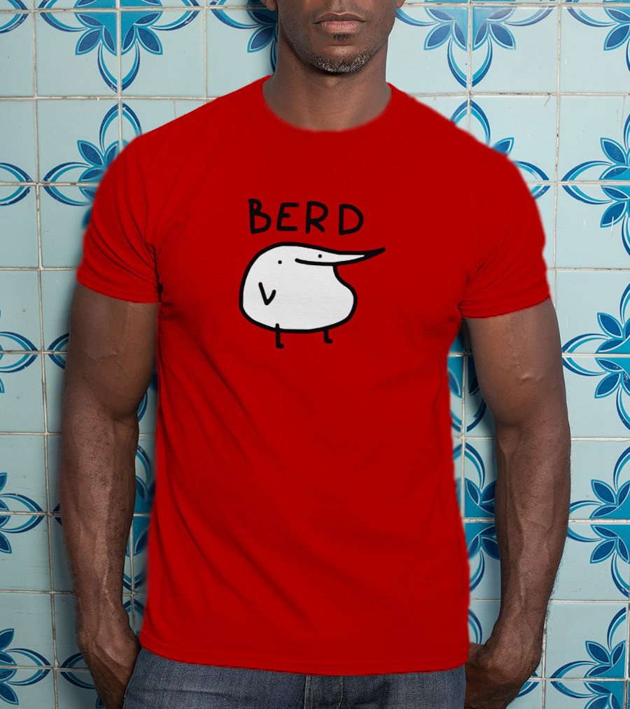 Berd Meme Cartoon Character T-Shirt